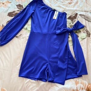 CBR Royal Blue women One Piece with Bow